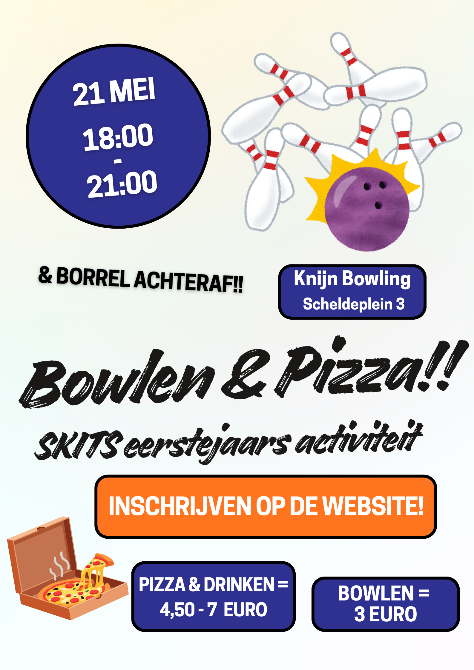 Bowlen - Eerstejaars activiteit